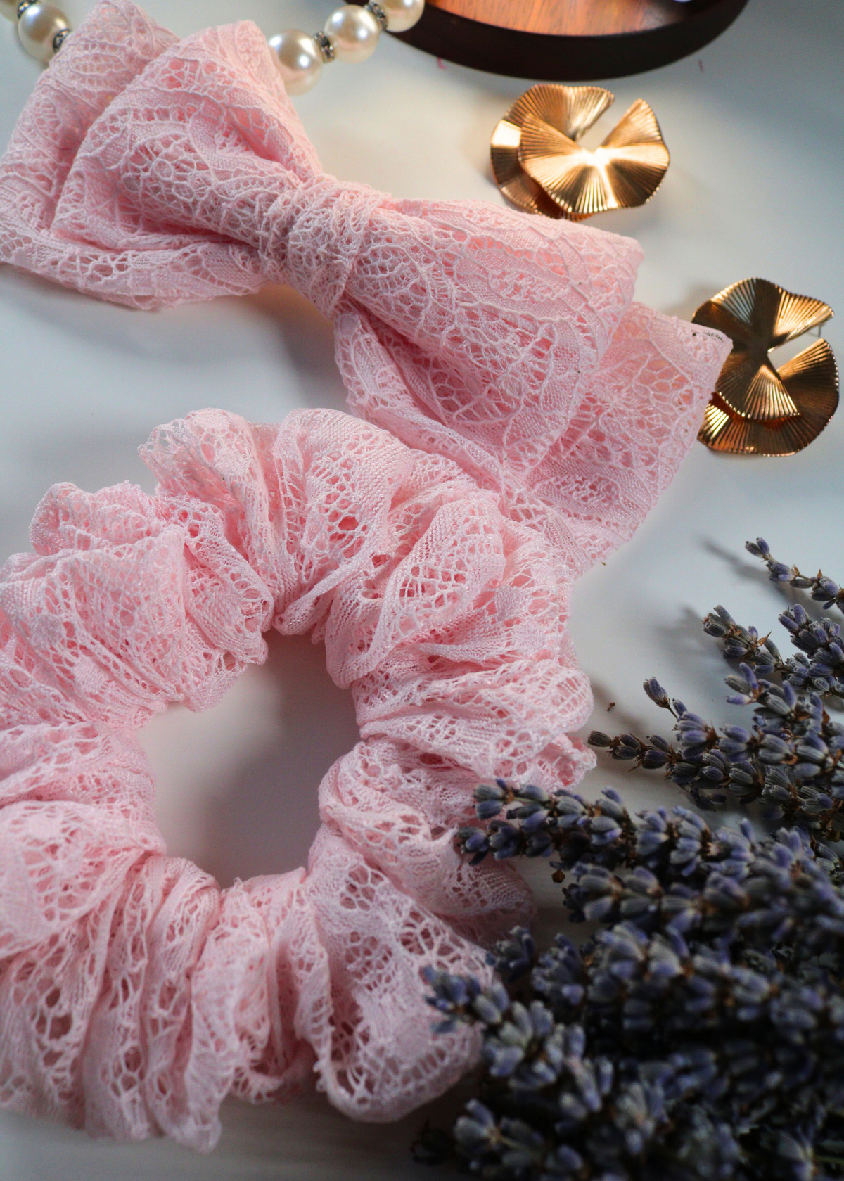 HAIR BOW LACE