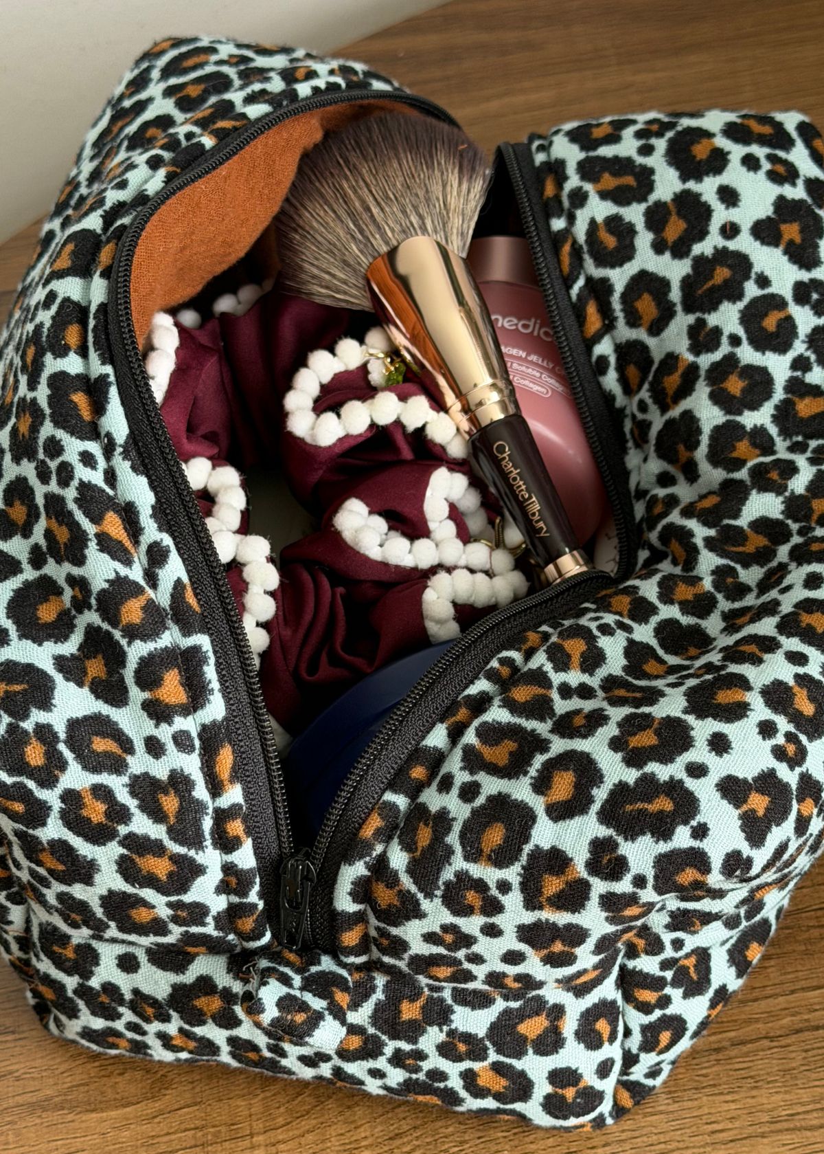 KOSMETIKTASCHE LEO BLAU